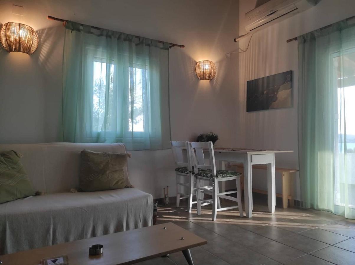 "Koukmos Beach" Greenspace Living - Private Sandy Beach Parákoila Eksteriør billede